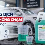 cách pha dung dịch rửa xe không chạm
