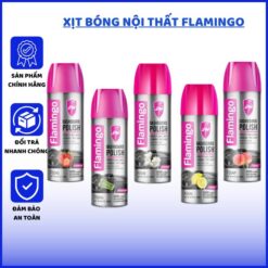 nội thất mùi đào Flamingo - ảnh sản phẩm Xịt bóng nội thất mùi đào Flamingo