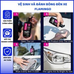 đánh bóng đèn Flamingo - ảnh sản phẩm Phục hồi những vết bẩn đèn, đánh bóng đèn Flamingo