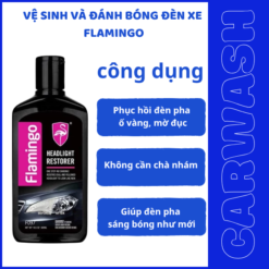 đánh bóng đèn Flamingo - ảnh sản phẩm Phục hồi những vết bẩn đèn, đánh bóng đèn Flamingo