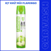 xịt khử mùi hương táo - ảnh sản phẩm Xịt khử mùi hương táo xanh Flamingo