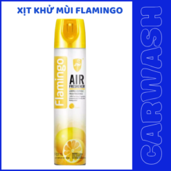 xịt khử mùi hoa chanh - ảnh sản phẩm Xịt khử mùi hoa chanh vàng Flamingo